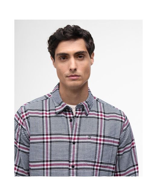 Barbour Blue Owain Shirt for men