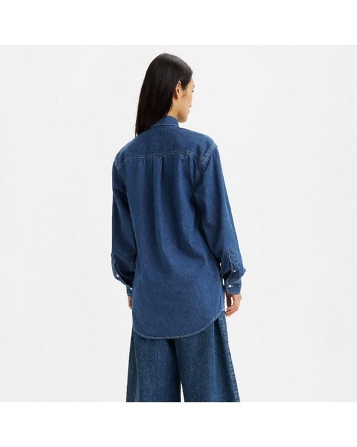 Levi's Blue Lmc Classic Denim Overshirt for men