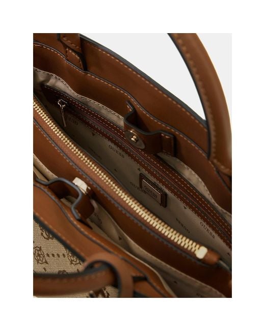 Guess Brown Melinda Satchel
