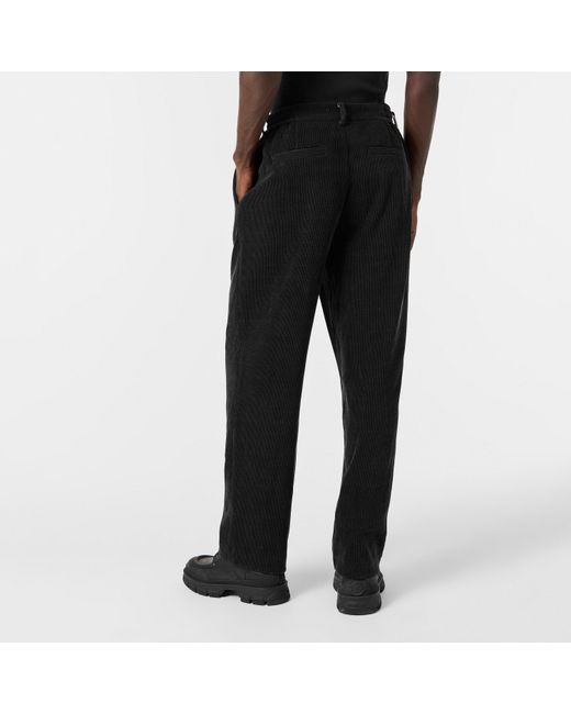 Represent Black Open Cuff Woven Relaxed Fit Joggers for men
