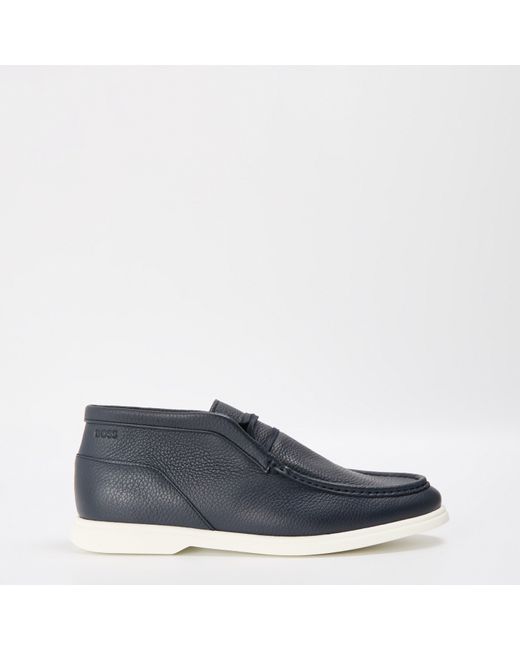 Boss Blue Sienne Desb Chukka Boots for men