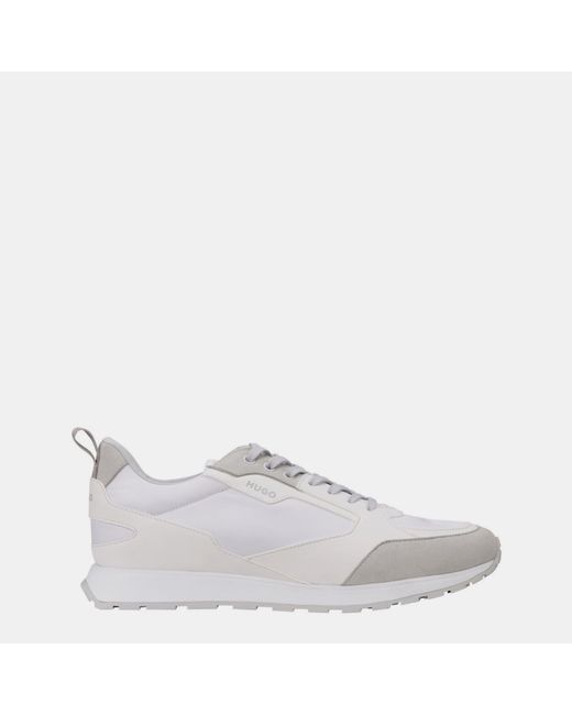 HUGO White Icelin Runners for men