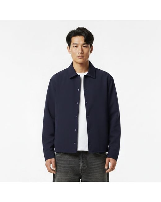 Guess Blue Achill Overshirt for men