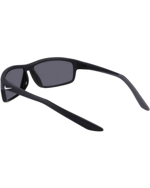 Nike Blue Rectangle Sunglasses