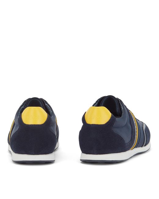 Boss Blue Stiven Monk Shoes for men