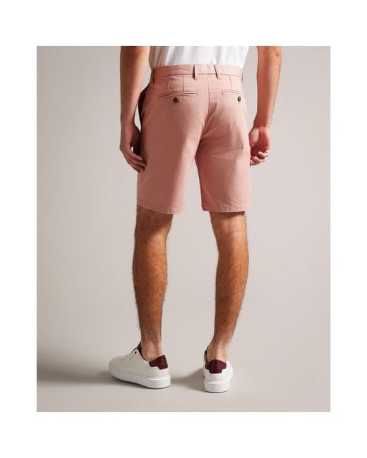 Ted Baker Pink Chino Shorts for men