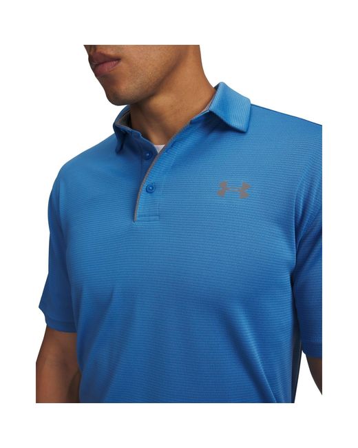 Under Armour Blue Tech Polo for men