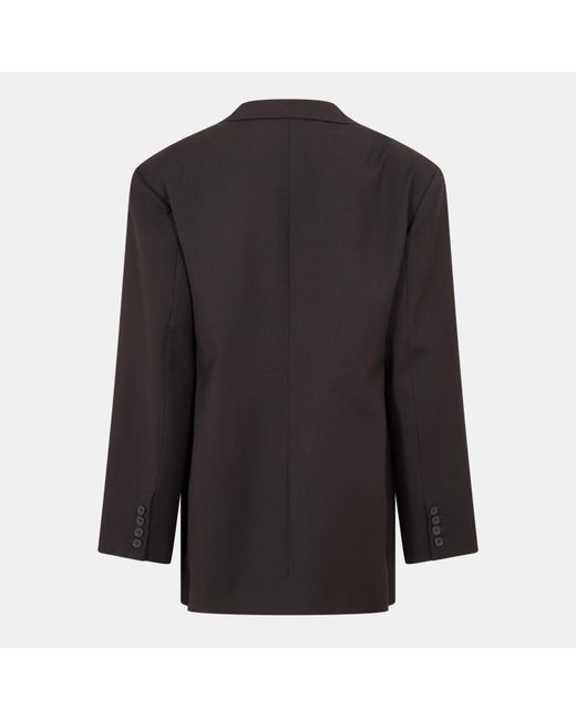 Naked Wardrobe Black Boyfriend Oversized Long Sleeve Blazer