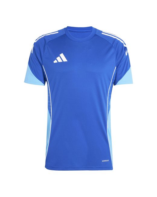 Adidas Blue Tiro 25 Competition Training T-Shirt for men