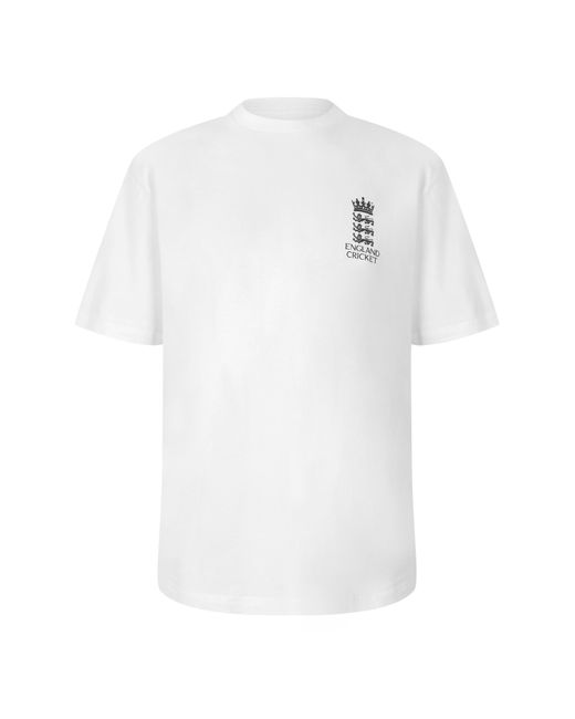 Castore White Crew Neck T-Shirt for men