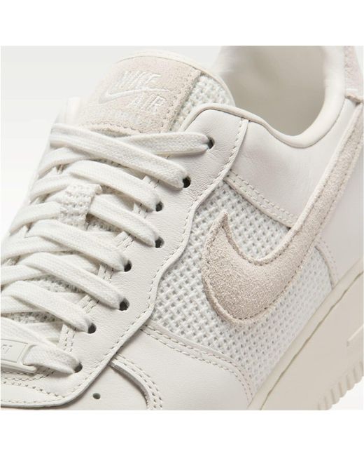 Nike White Low-Top Trainers