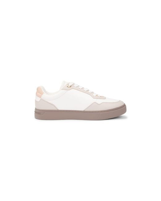 Tommy Hilfiger White Cupsole Low-Top Trainers