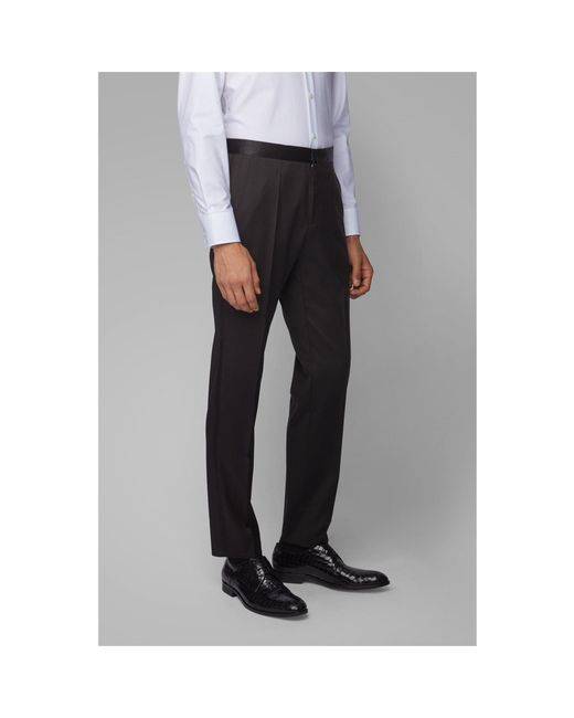 Boss Blue Gilan Cyl Slim Fit Trousers for men