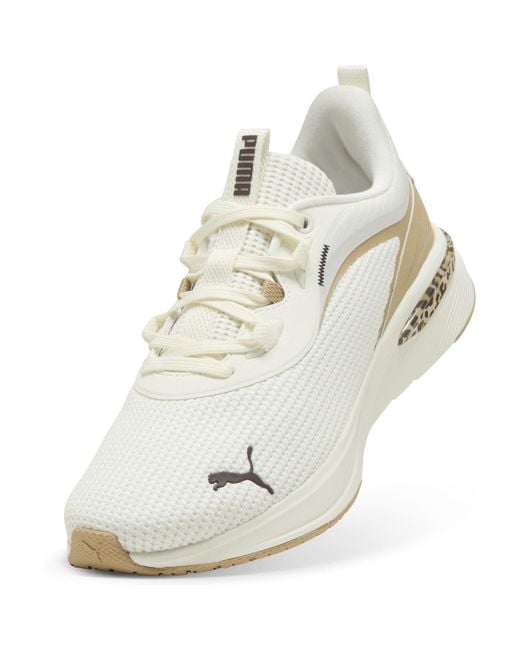 PUMA White Softride Charm Animal Ld62
