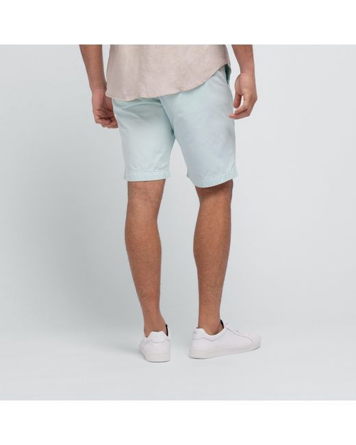 Eden Park Blue Light Chino Bermuda Shorts for men