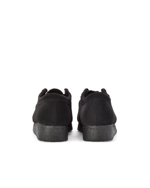 Clarks Black Wallabee Shoes for men