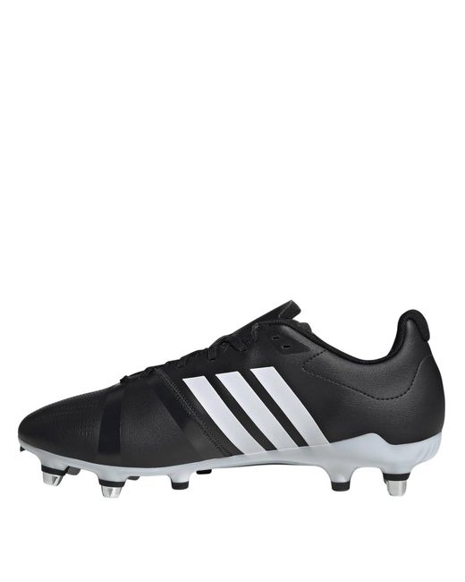 Adidas Black Adizero Rs15 Rise Soft Ground Rugby Boots