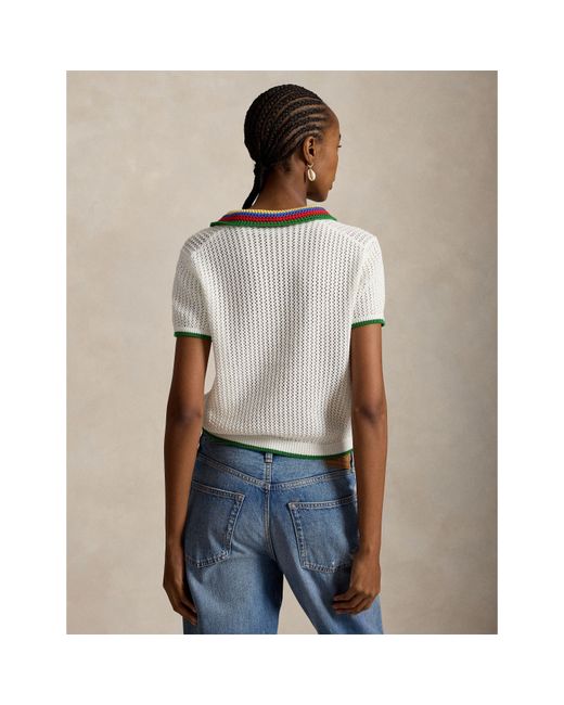 Polo Ralph Lauren White Short Sleeve Shirt