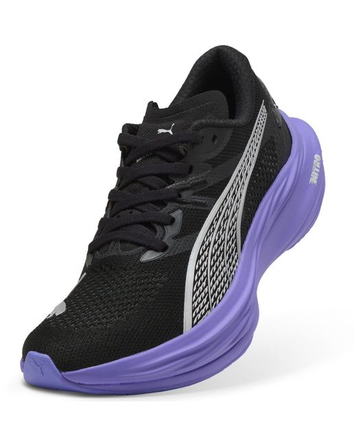 PUMA Blue Deviate Nitro 3 Fade Road Running Shoes