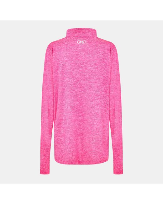 Under Armour Pink Tech Twist Half Zip,