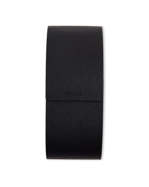 Prada Black 0Pr D03Sd Rectangle Sunglasses