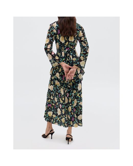 Rixo Green Cedar Boho Dress