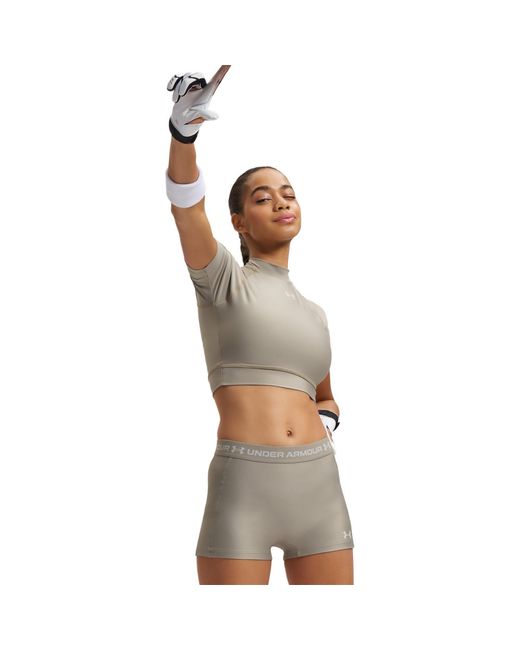 Under Armour Brown Heatgear Performance Gym Shorts