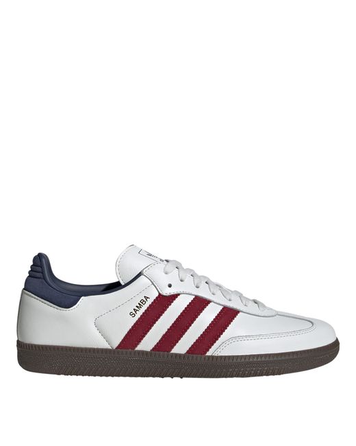 Adidas Originals White Samba Og Low-Top Trainers for men