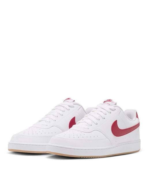 Nike White Court Vision Low Trainers for men