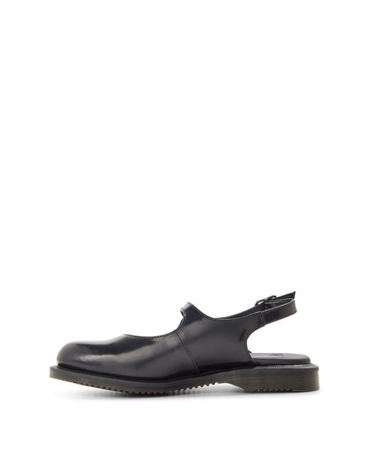 Dr. Martens Blue Madaline Mary Jane Rub Off Sling Back Shoes
