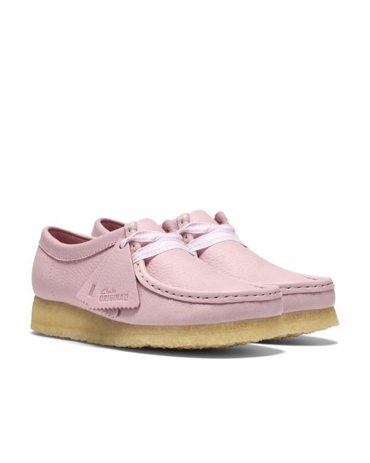 Clarks Pink Moc Toe Formal Shoes