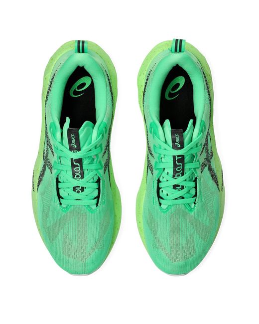 Asics Green Novablast 5 Ekiden for men
