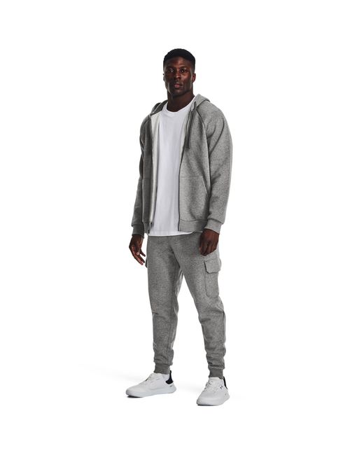 Under Armour Gray Ua Rival Fleece Joggers for men