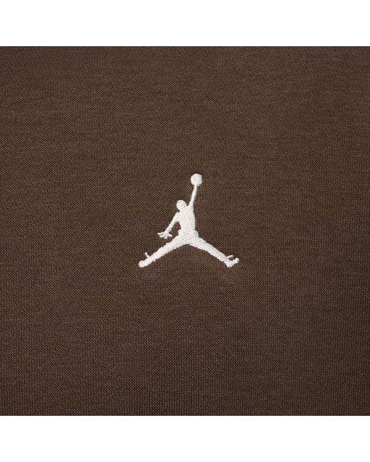 Nike Brown Essential Fleece Pullover Hoodie for men