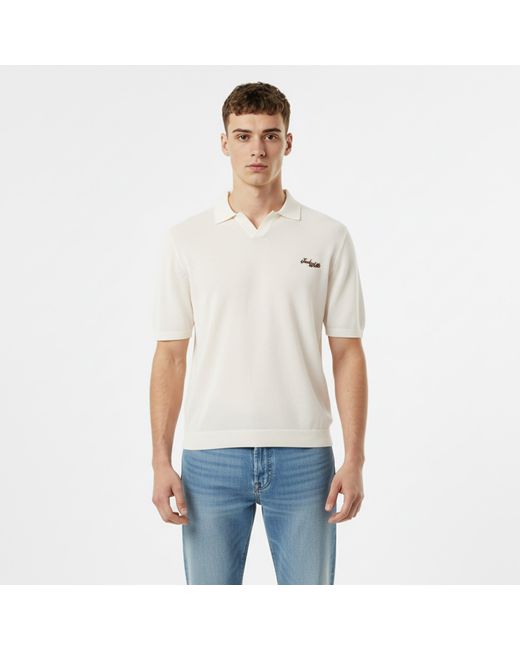 Jack Wills White Short Sleeve Polo Shirt for men