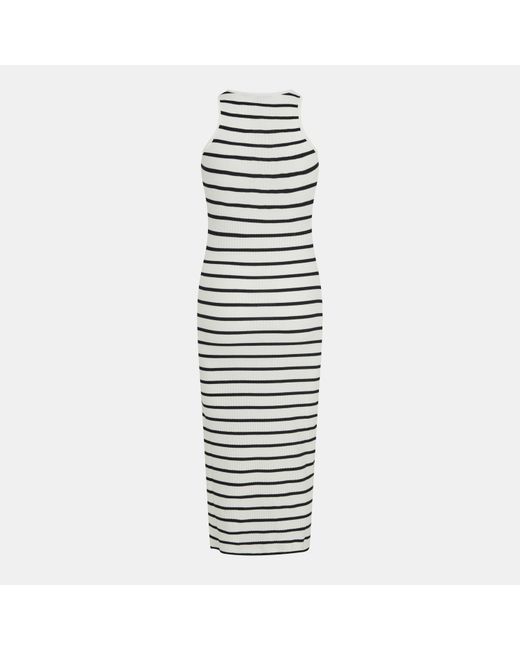 French Connection Multicolor Tommy Stripe Racer Back T-Shirt Dress