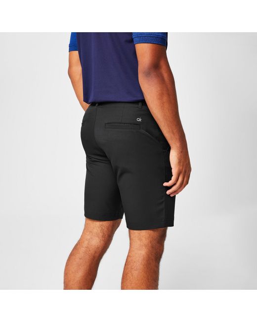 Calvin Klein Black Calvin Bullet Shorts for men