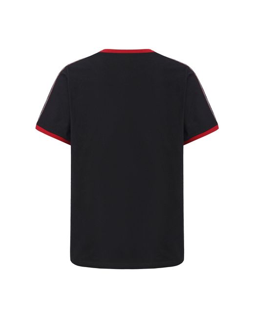 Pretty Green Black Tape Tee for men