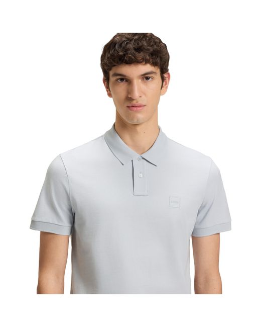 Boss White Passenger Premium Design Polo Shirt for men
