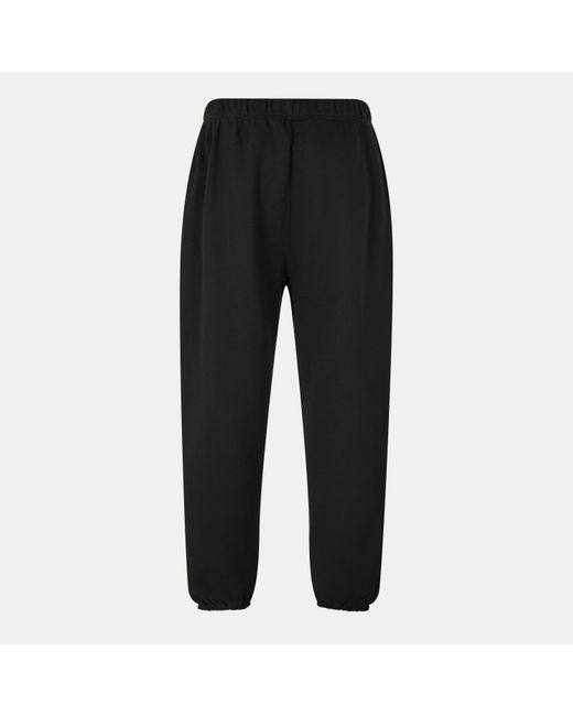 Fear Of God Black Logo Jogging Bottoms for men