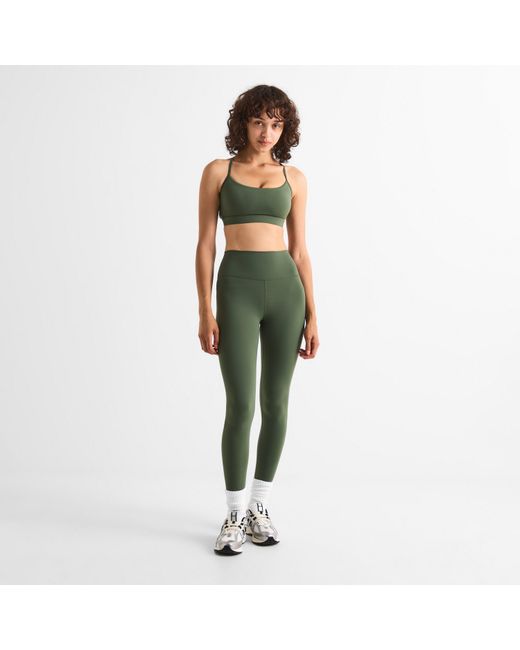 Varley Green Medium Impact Non Wired Sports Bra