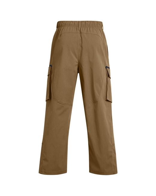 Under Armour Brown Utility Cargo Joggers for men
