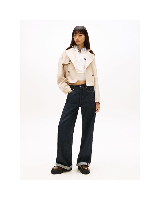 Tommy Hilfiger Natural Trench Coat