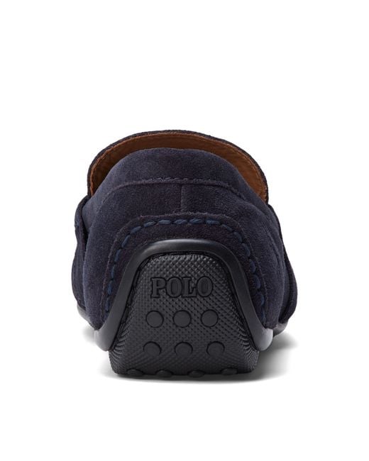 Polo Ralph Lauren Blue Reynold Driver Loafers for men