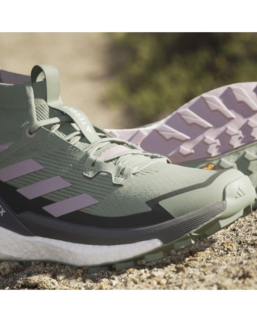 Adidas Brown Terrex Free Hiker Non Waterproof Hiking Shoes