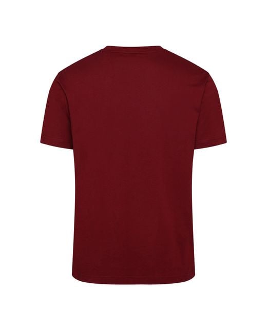 Gant Red Printed Graph T Sn64 for men