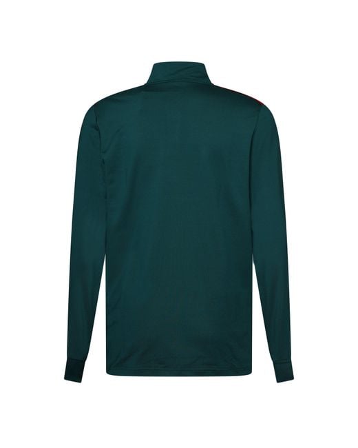 Castore Green 1/4 Zip Fleece for men
