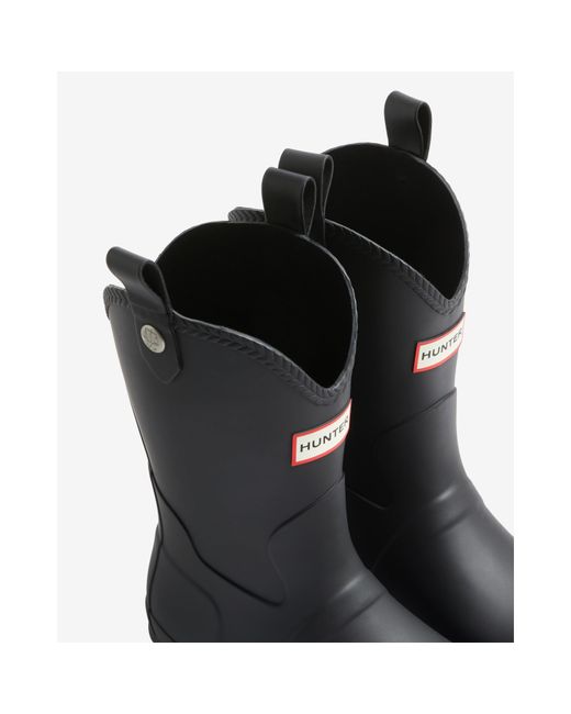 Hunter Black Wellingtons