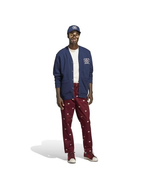 Adidas Originals Red Chinos for men