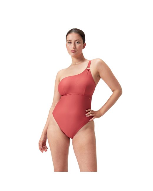 Speedo Red One Piece Swimsuit